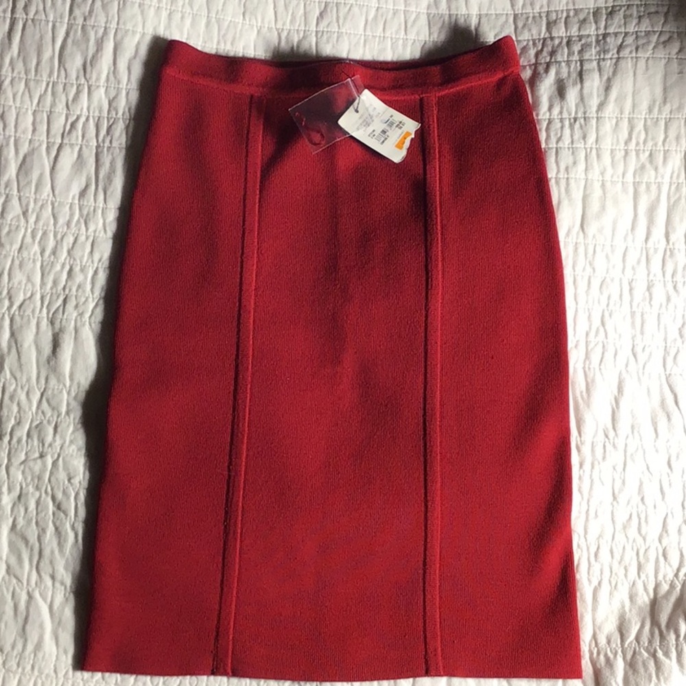 BCBG MaxAzria Knit Skirt Sweaters - Silk Size S